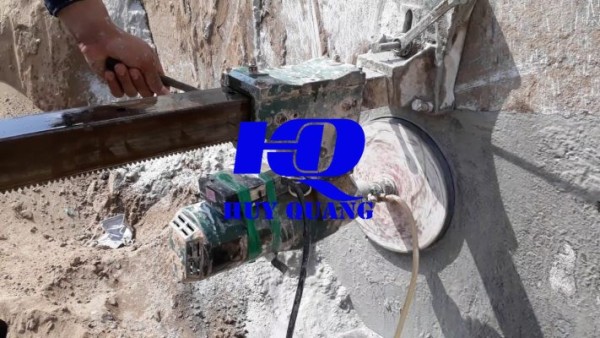 Khoan cắt bê tông KCN Linh Trung theo hạng mục cải tạo nhà xưởng